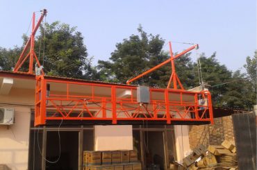 plataforma de suspensió de corda