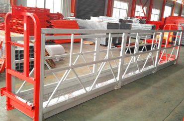 2 seccions 500kg Plataforma de treball suspesa amb 3 tipus de pes de comptador