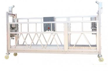 Acer pintat en calent d'alumini galvanitzat ZLP630 Plataforma de treball suspesa per a la construcció de pintura de façana