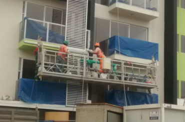 plataforma de suspensió de corda de manteniment de construcció amb polivalent ltd8.0 zlp800